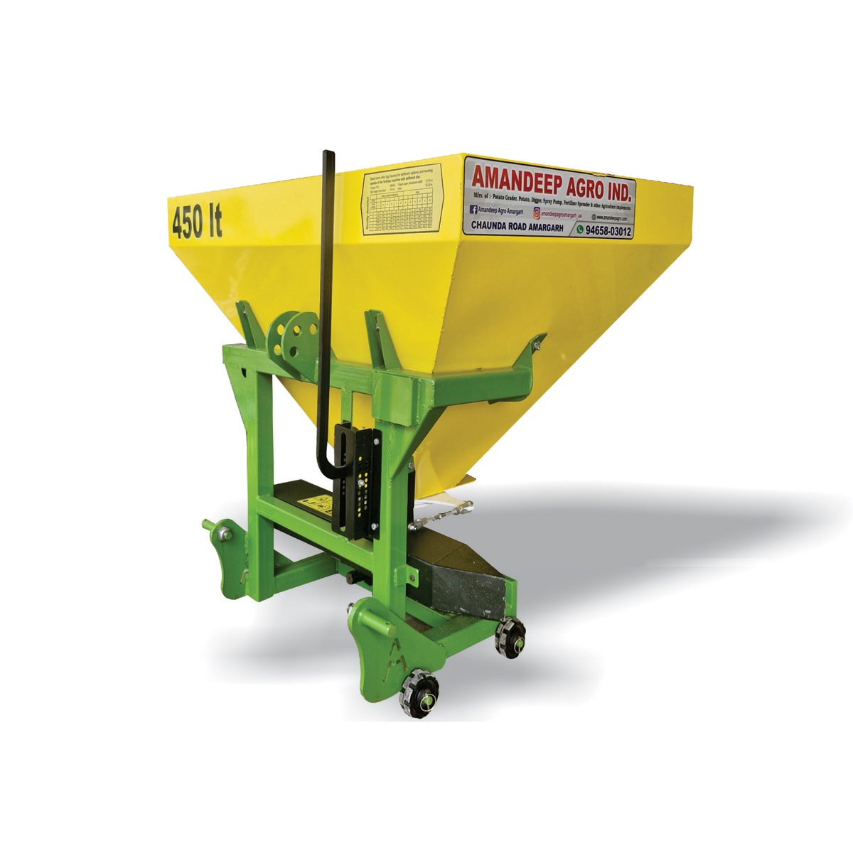 Fertilizer Spreader Manufacturer in Punjab, Haryana & UP