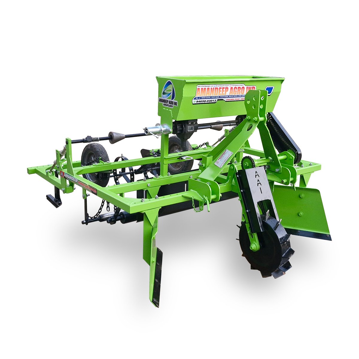 Mulch Laying Machine Manufacturer in Punjab India - Amandeep Agro Industries 